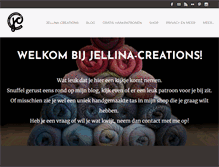 Tablet Screenshot of jellina-creations.nl